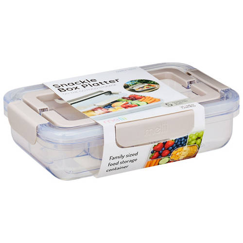 Front shot 3, Snackle Box Platter Grey