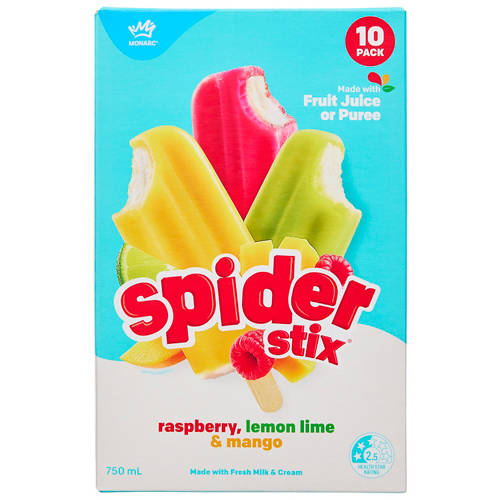 Front shot 2, Spider Stix 10 Pack 750ml