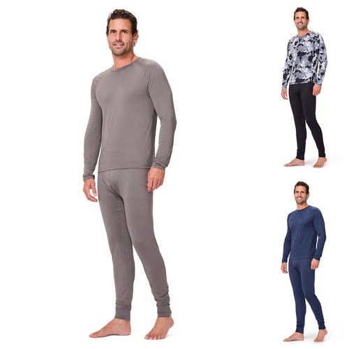 Group 1, Men's Ski Thermal Underwear 2 Piece Set