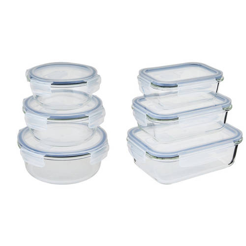 Group 1, Glass Storage Containers 3 Piece