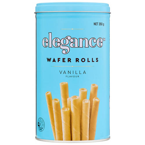 Front shot 2, Wafer Rolls Vanilla 350g