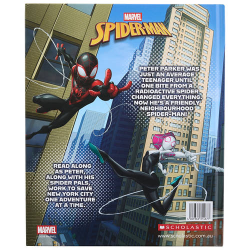 Front shot 2, Deluxe Spiderman Storybook