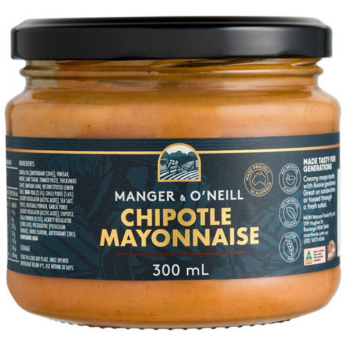 Front shot 2, Chipotle Flavoured Mayonnaise 300g