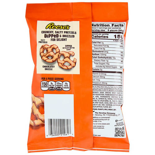 Front shot 2, Dipped Pretzels 120g