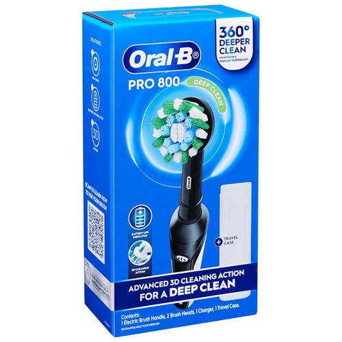 Front shot 1, Pro 800 Electric Toothbrush