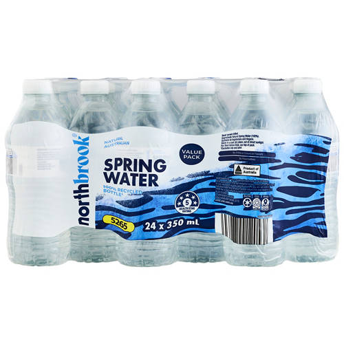 Front shot 3, Natural Australian Spring Water 24x350ml