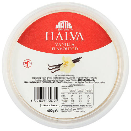 Front shot 2, Halva 400g