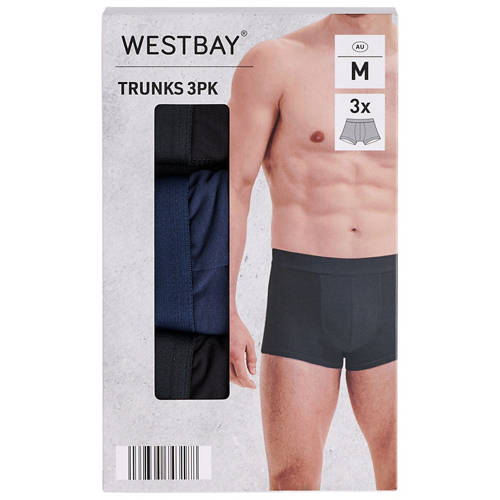 Front shot 2, Mens Trunks 3 Pack