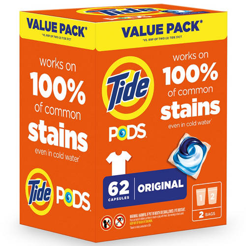 Laundry Pods Original 2 x 31 Pack Product Image Front shot 01