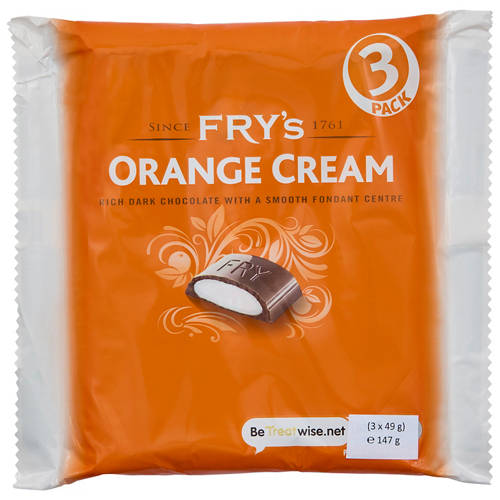 Orange Cream 147g Product Image Front shot 01