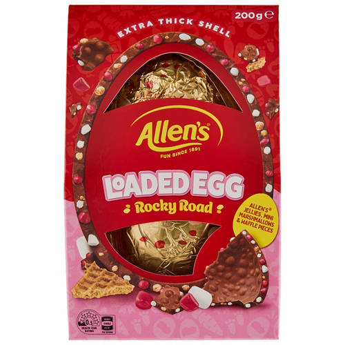 Front shot 2, Rocky Road Loaded Eggs 200g