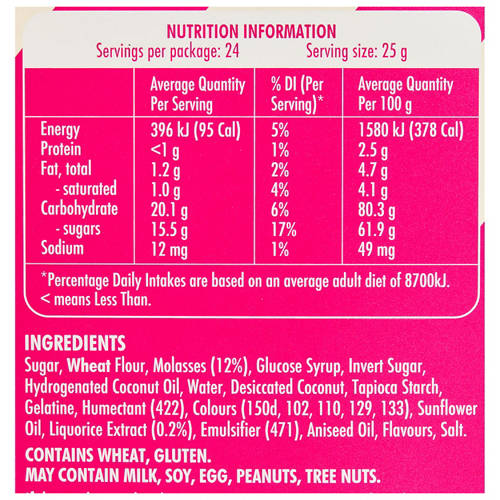 Nutrients 1, Allsorts 600g