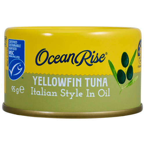 Front shot 2, Yellowfin Tuna Italian Style in Oil 95g