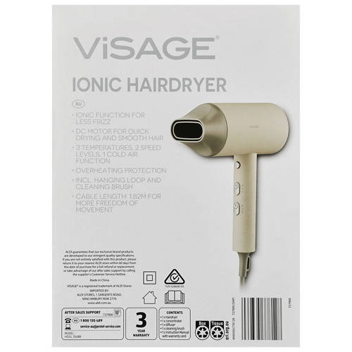 Front shot 5, Ionic Hairdryer