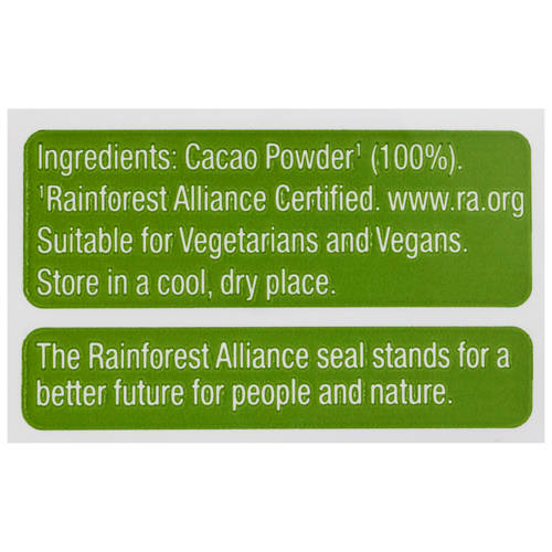 Ingredients 1, Cacao Powder 250g