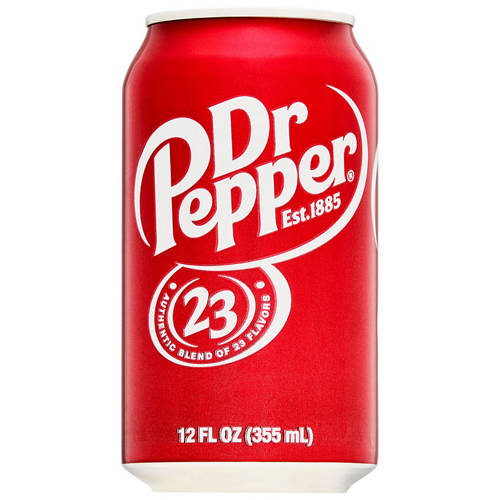 Front shot 2, Dr Pepper 355ml