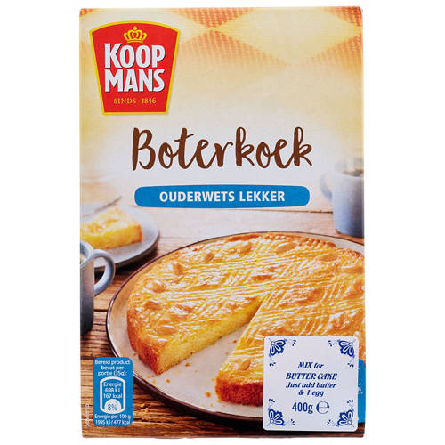Front shot 2, Boterkoek Mix 400g