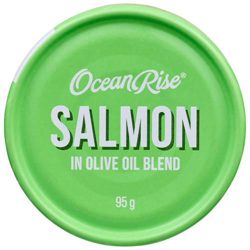 Front shot 2, Salmon in Olive Oil Blend 95g