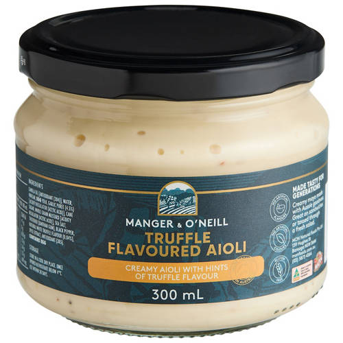 Front shot 1, Truffle Aioli Flavoured Mayonnaise 300g