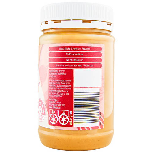 Front shot 3, Natural Peanut Butter Crunchy 375g