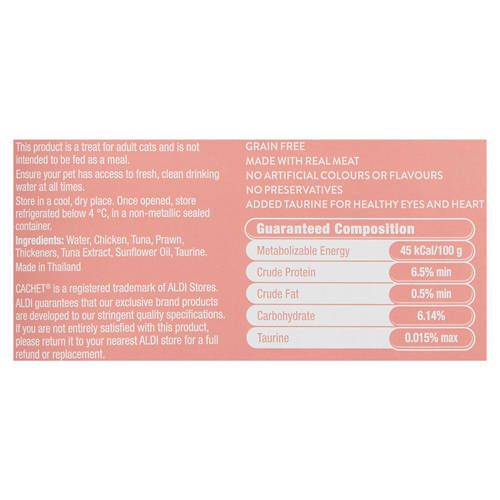 Nutrients 1, Assorted Creamy Cat Treats 4 Pack 48g