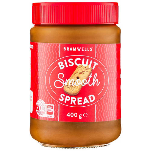 Front shot 2, Biscuit Spread Smooth 400g