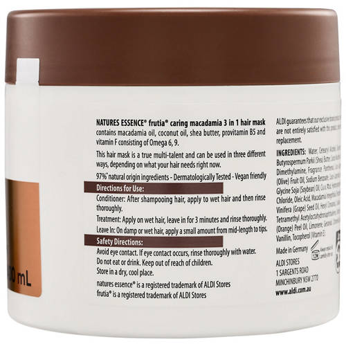 Front shot 3, Frutia 3 in 1 Hair Mask 400ml