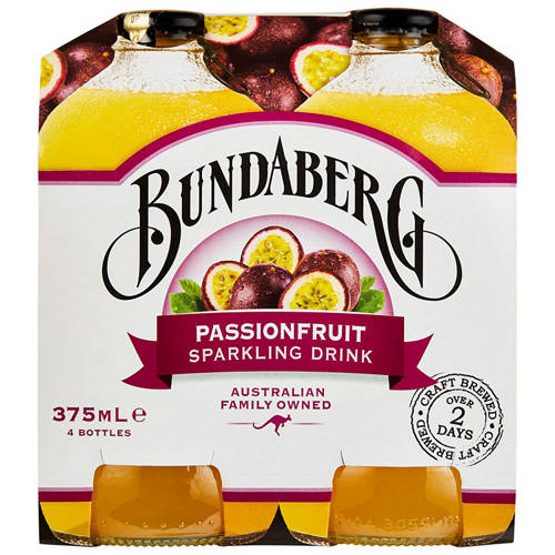Front shot 2, Passionfruit 4 Pack 375ml
