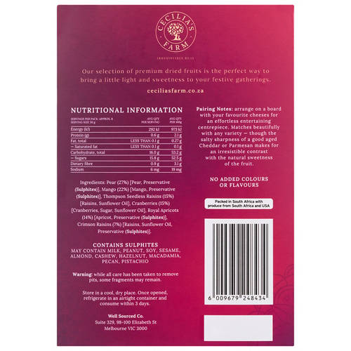 Front shot 3, Premium Dried Fruit Selection 250g