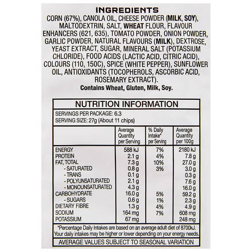 Nutrients 1, Cheese Supreme 170g
