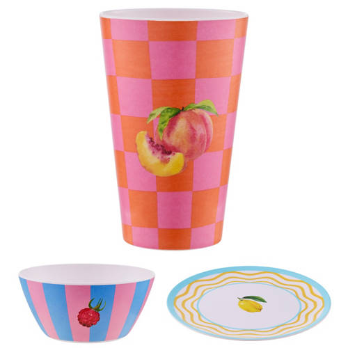 Group 1, Melamine Tableware 4 Pack