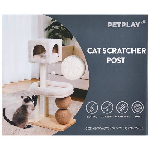 Front shot 3, Cat Scratcher Post