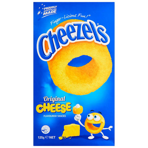 Front shot 2, Cheezels Box 125g