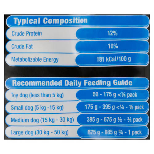 Nutrients 1, Dog Meaty Bites Chicken 1kg