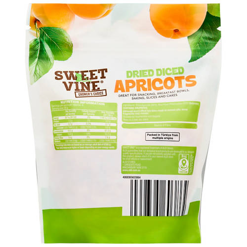 Front shot 2, Dried Diced Apricots 200g