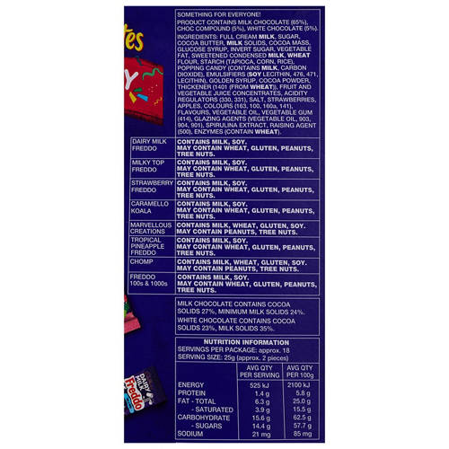 Ingredients 1, Chocolate Party Edition 470g