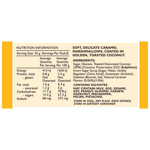 Nutrients 1, Salted Caramel Marshmallow 200g