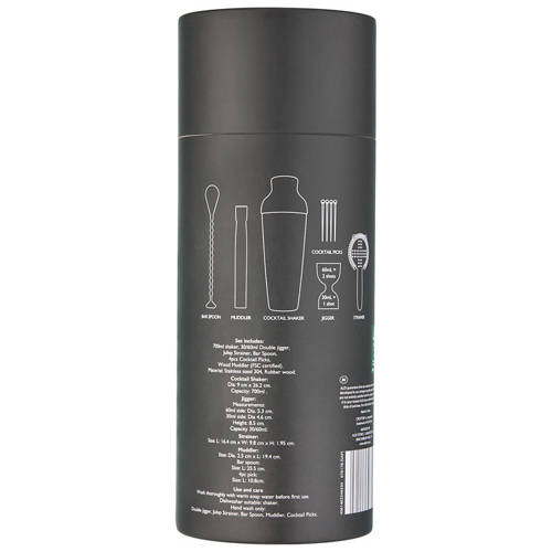 Front shot 2, Cocktail Shaker and Bar Tools Set