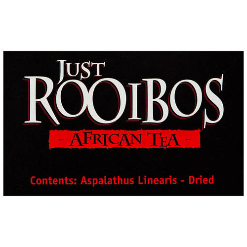 Ingredients 1, Organic Rooibos Tea Bags 40 Pack 100g