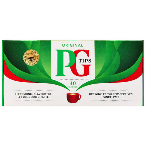 Front shot 2, Black Tea Bags 40 Pack
