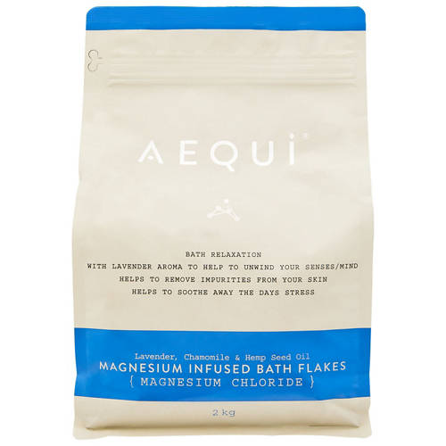 Front shot 2, Magnesium and Lavender Hemp Bath Soak 2kg
