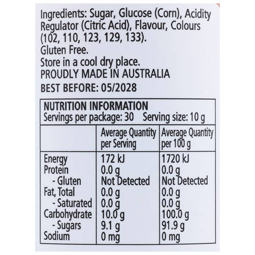 Ingredients 1, Rock Candy Tiny Rocks 300g