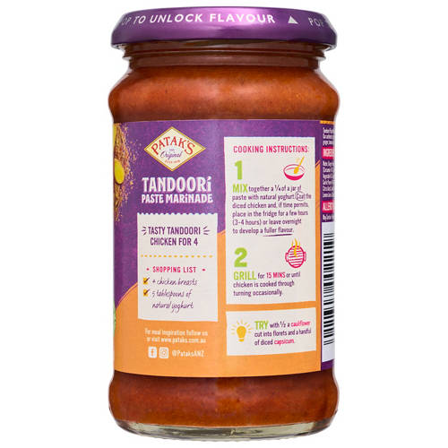 Front shot 3, Tandoori Paste 295g