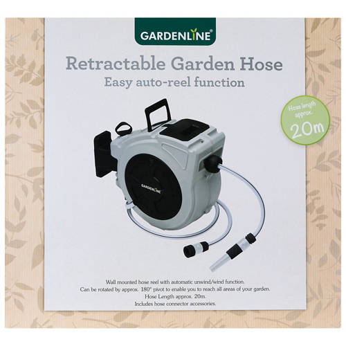 Front shot 3, Retractable Garden Hose 20m