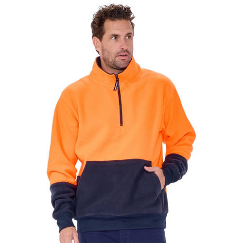 Men's Work Fleece Top Product Image Front shot 01