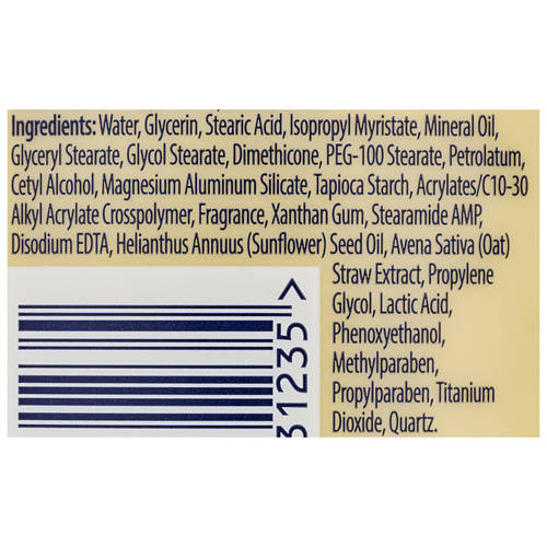 Ingredients 1, Body Lotion 750ml