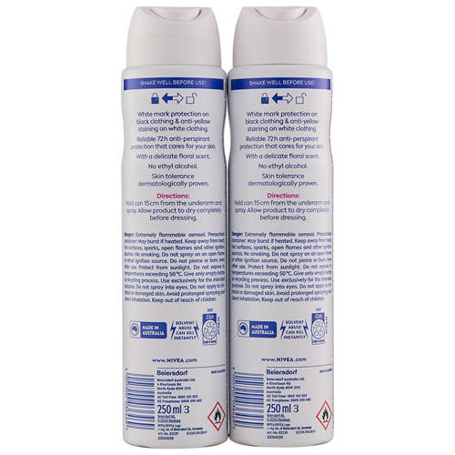 Front shot 2, Nivea Invisible Black & White APD 2 x 150g/151g