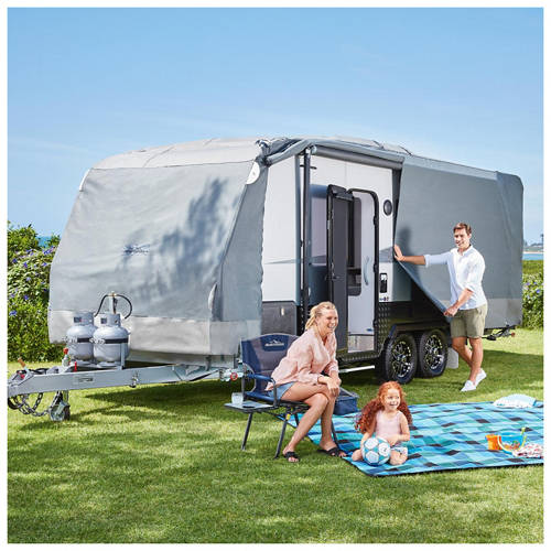 Front shot 3, Caravan Cover, 14-16ft