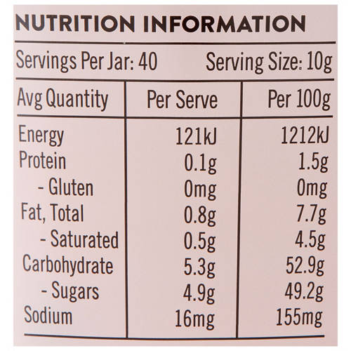 Nutrients 1, Passionfruit Curd 400g
