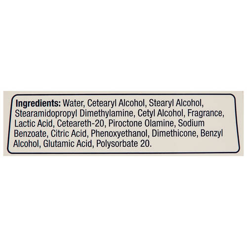 Ingredients 1, Anti-Dandruff Silky Smooth Conditioner 400ml